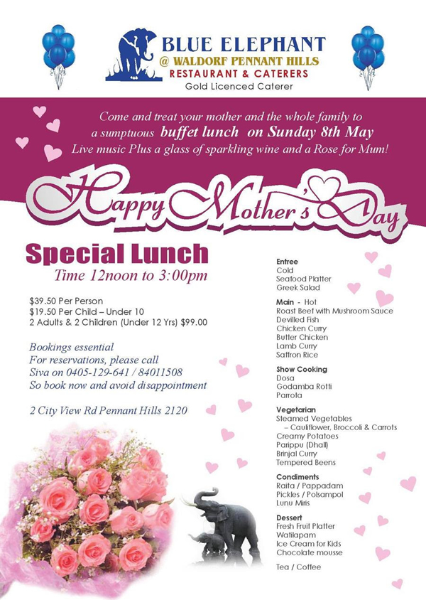 Blue Elephant - Mother's day Speical