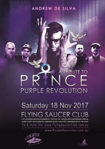 Andrew De Silva - Purple Revolution - In loving memory of PRINCE (A Tribute to Prince)