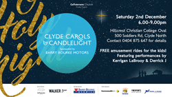 CLYDE Carols by CANDLELIGHT