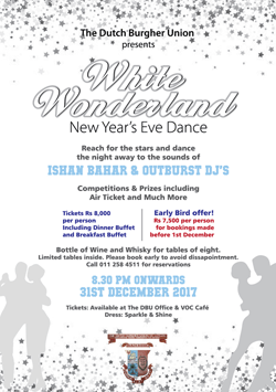 White Wonderland New Year's eve Dance