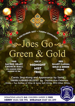 Joes Go - Green and Gold