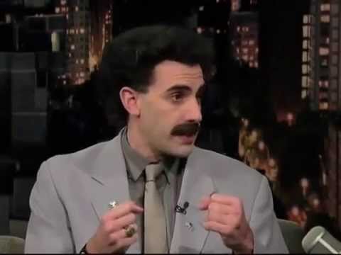 David Letterman Borat