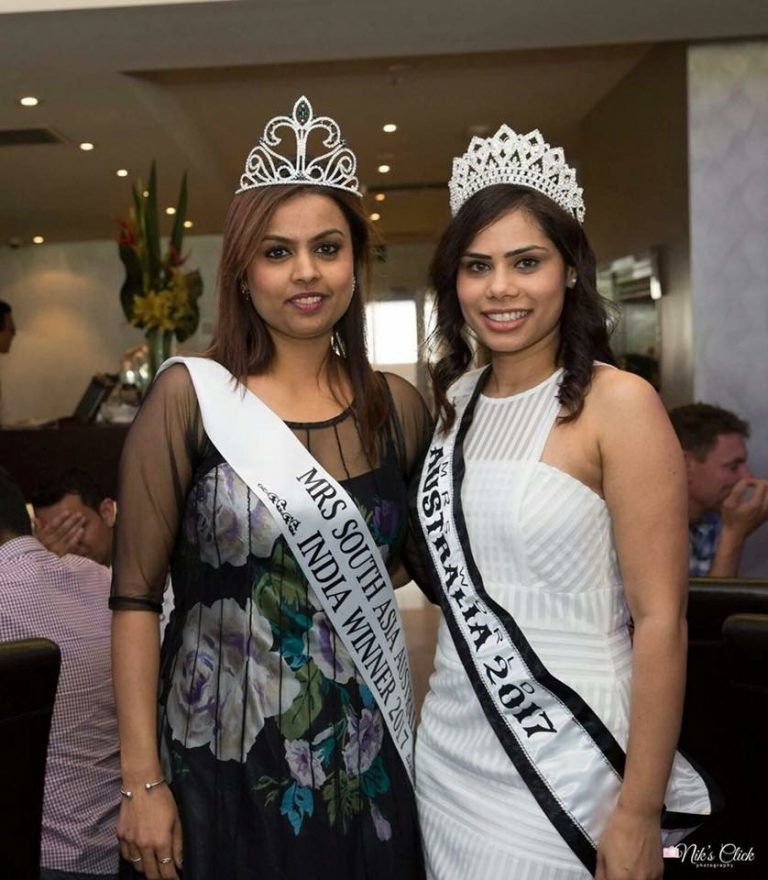 Mrs South Asia-Australia 2017 India winner is making her mark – by Marie Pietersz
