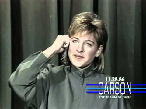 Ellen Degeneres Funny 1st Appearance