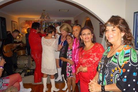 Della turns 60 to a 60’s dress up party