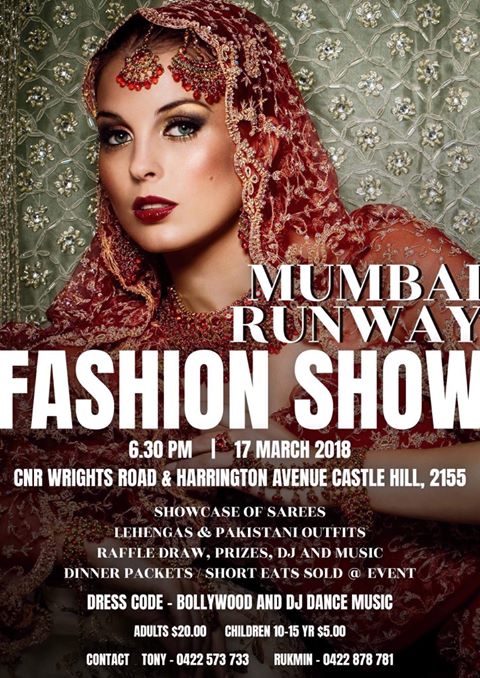 Mumbai Runway - Fashion Show (Castle Hill - Sydney)