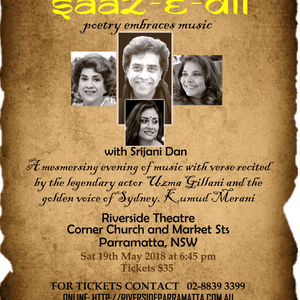 Avijit Sarkar in support of Nautanki Theater Presents "Saaz-e-Dil"