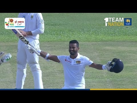Cricket: South Africa tour of Sri Lanka 1st Test at Galle – July 2018 – Highlights