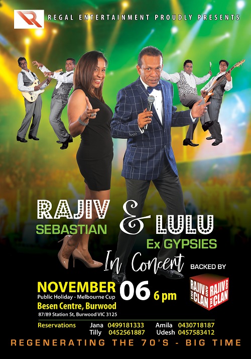 RAJIV & LULU Ex GYPSIES In Concert