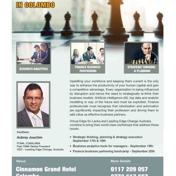 Word Class  Management Programmes (Colombo Event)