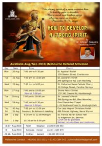 How to develop a strong spirit