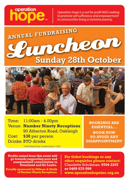 ANNUAL FUNDRAISING LUNCHEON