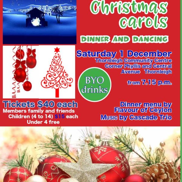 Old Josephians' Association of NSW presents Christmas Carols 2018