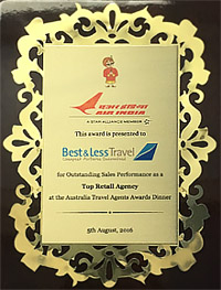 Best & Less Travel - Award