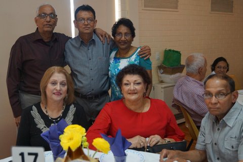 Cherry Rodrigo's 87th birthday and daughter Bernadine's 60th at the Eighty Club luncheon