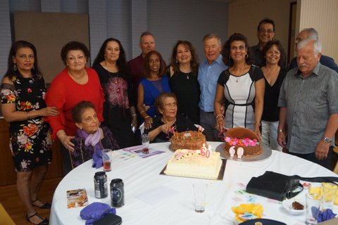 Cherry Rodrigo’s 87th birthday and daughter Bernadine’s 60th – Photos thanks to Trevine Rodrigo
