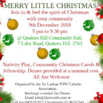 Sri Lankan NSW Catholic Association presents - Merry Little Christmas (9th Dec 2018)