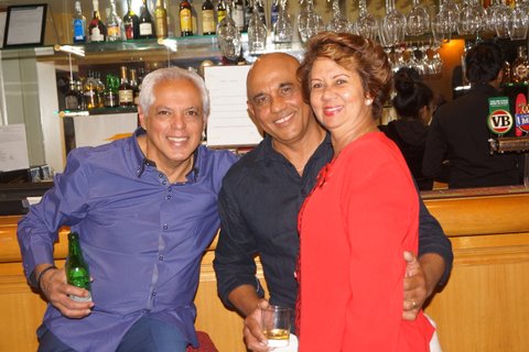 Eric Harmon's 75th surprise birthday bash at the Walawwa in Melbourne