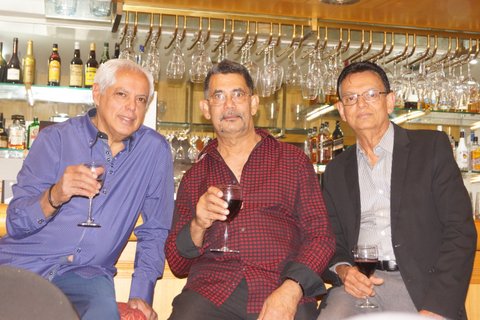 Eric Harmon's 75th surprise birthday bash at the Walawwa in Melbourne