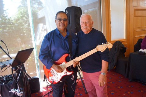 Eric Harmon's 75th surprise birthday bash at the Walawwa in Melbourne