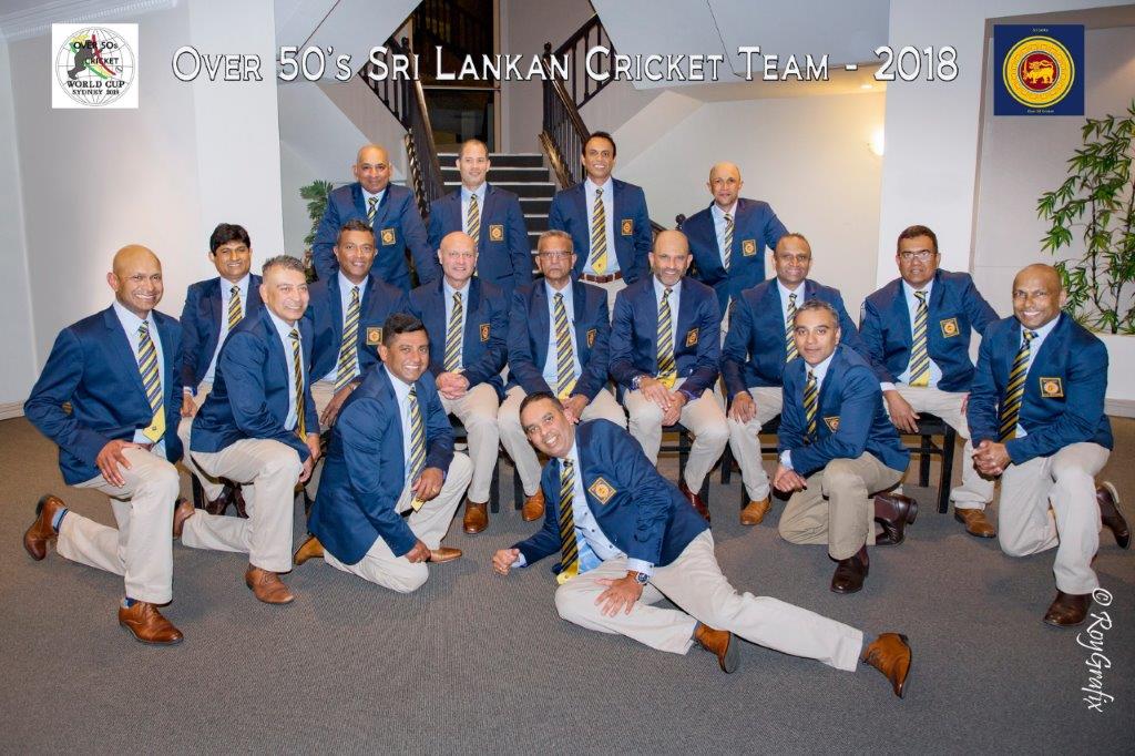 Over 50s Team Sri Lanka Welcome Dinner (