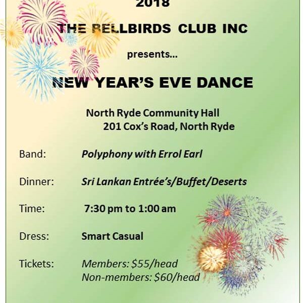 Bellbirds New Year's Eve Dance