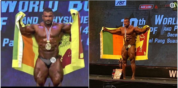 Sr Lankan Hulk Lucion Pushparaj