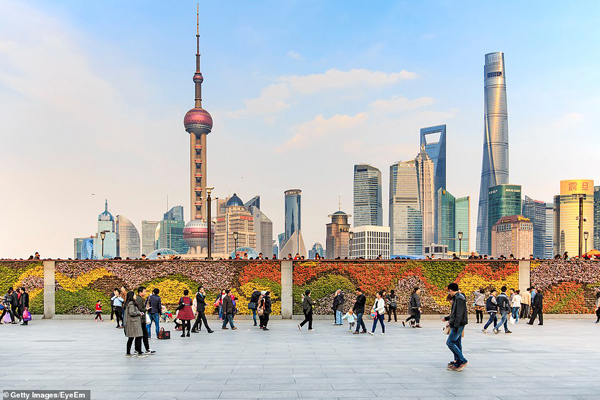 high-rise buildings of Shanghai