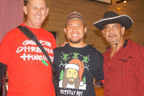 Christmas carols at Resurrection Church in Keysborough with Fr. Brian Collins, Fr. Yon and Fr. Martin ,and the choirs of the church