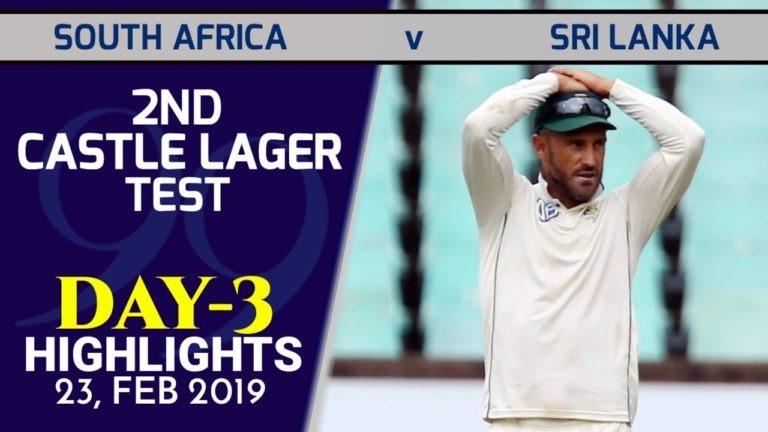 Cricket – Watch highlights – Sri Lanka vs South Africa 2nd Test – February 2019 – Sri Lanka win on day 3