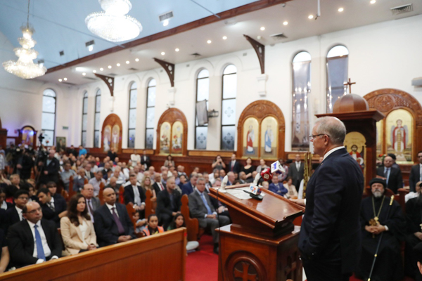 PM Morrison Coptic Diocese Sydney 1