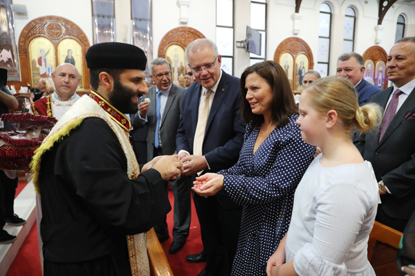 PM Morrison Coptic Diocese Sydney 2