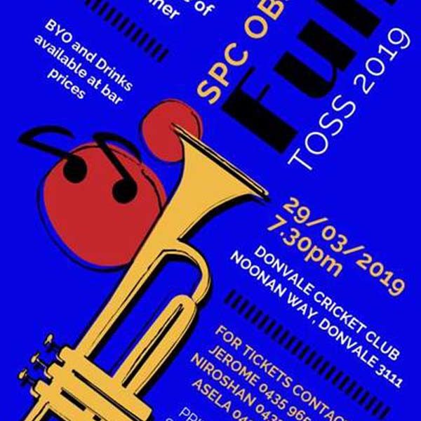 Peterite annual Stag-Night - Friday 29 March 2019 (at Donvale Cricket Club, Noonan Way, Donvale)