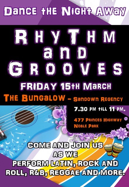 Rhythm & Grooves at The Walawwa (Bungalow) - Dance the Night Away - Friday 15th March (Melbourne event)