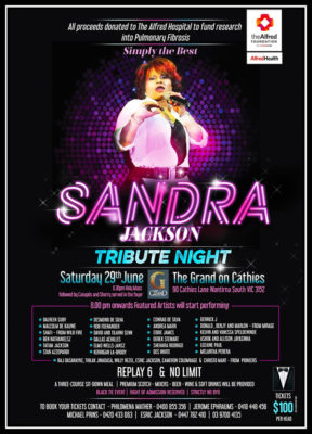 Sandra Jackson Tribute Night