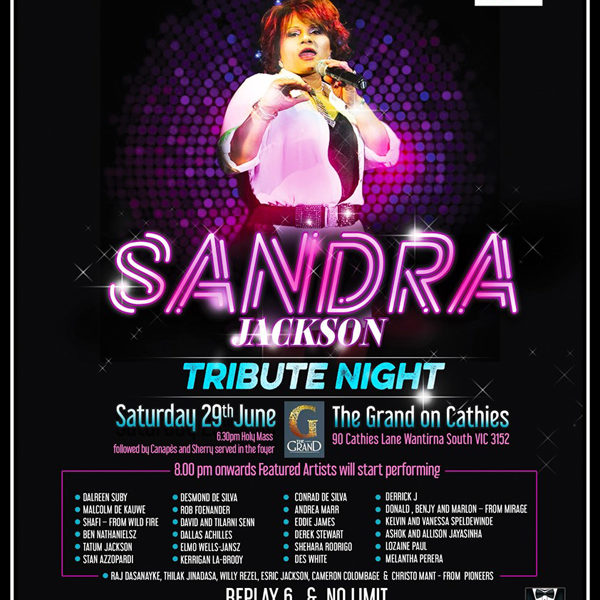 Sandra Jackson Tribute Night