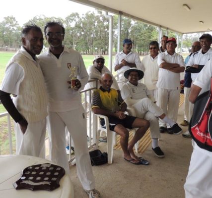 cricket game between Sri Lanka Lions Sports Club & Instant Cricketers for the “Non Benders” shield
