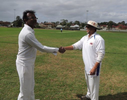 cricket game between Sri Lanka Lions Sports Club & Instant Cricketers for the “Non Benders” shield