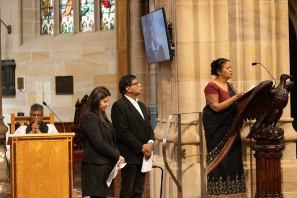 Commemoration for Sri Lanka at St Andrews Cathedral Saturday 27th April 2019