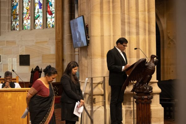 Commemoration for Sri Lanka at St Andrews Cathedral Saturday 27th April 2019