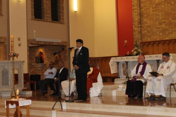 Multi-Faith Memorial Service and Peace Vigil in Canberra