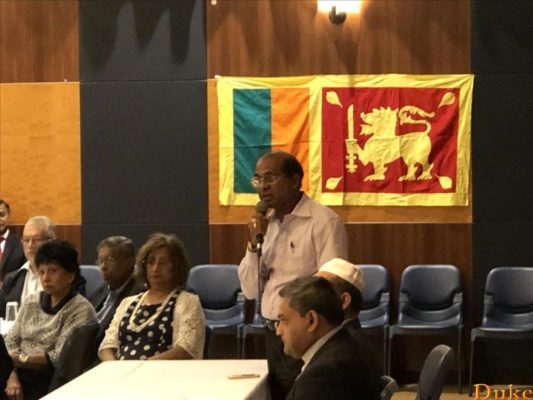 Multi-faith Blessings for Sri Lanka event in Sydney - Ryde Civic Centre
