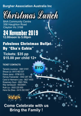 ChristmasLunch 2019