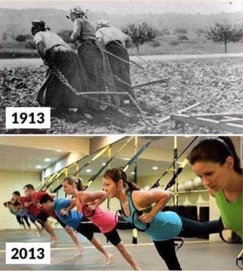 How times have changed 