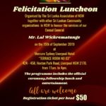 Felicitation Luncheon