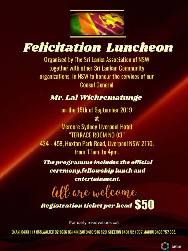 Felicitation Luncheon