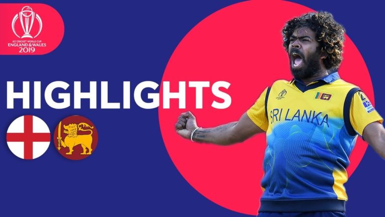 Cricket: Watch Sri Lanka vs England ICC Cricket World Cup 2019 Match Highlights – A great win for Sri Lanka!