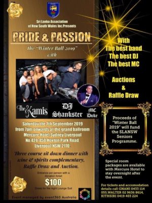 sri_lanka_association_of_NSW-Pride & Passion - WInter Ball
