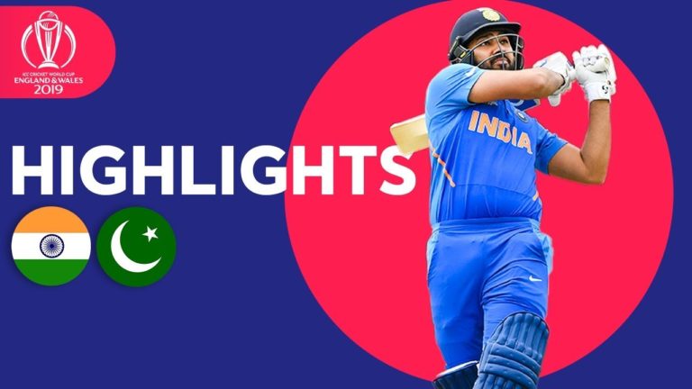 Watch India v Pakistan – Match Highlights – ICC Cricket World Cup 2019