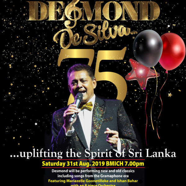 DK Promotions Proudly Presents A Celebration with Desmond De Silva...75
